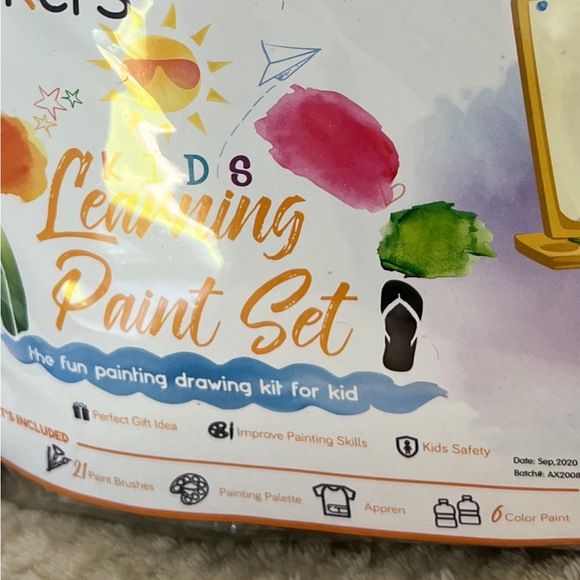 Kids Learning Paint Set New - Picture 2 of 3
